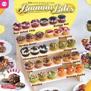 Kelas Online Banana Bites (10 Resepi)