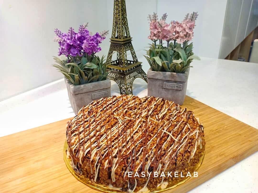 PJJ Creamy Almondy Cake (4 Resepi) - Image 3